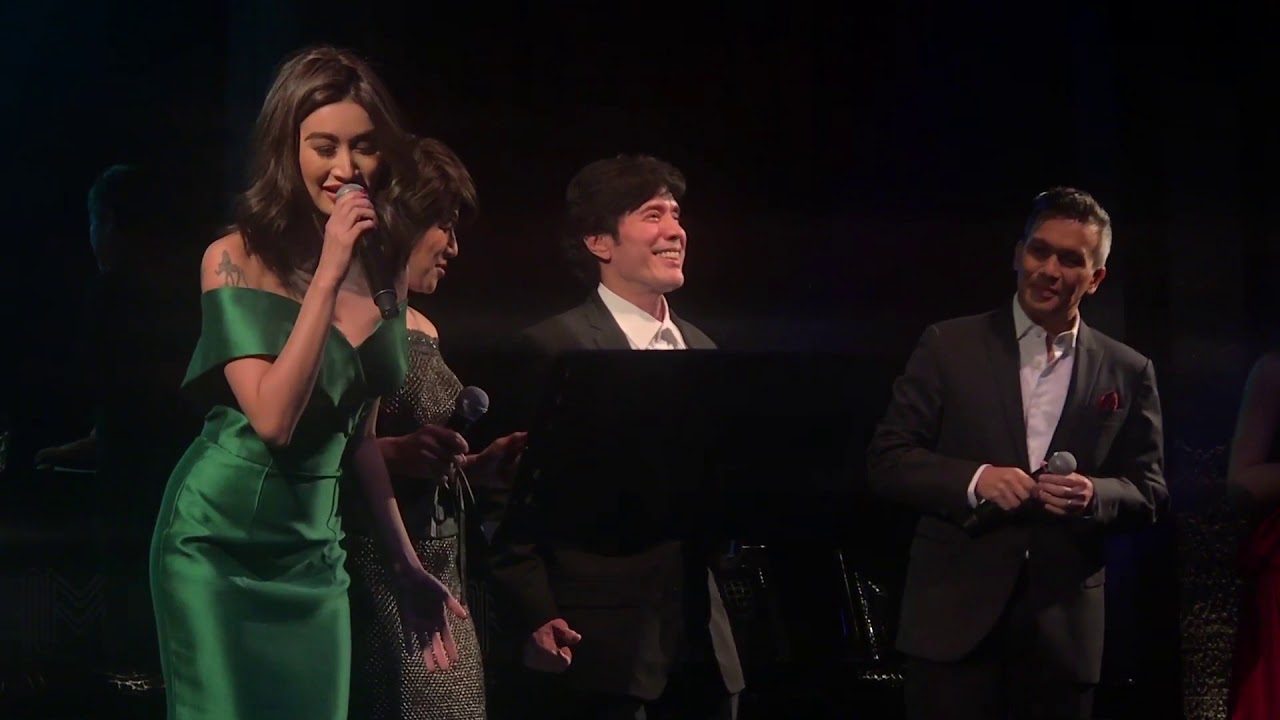 The Laurel family with Mel Villena & the AMP Band at Eclipse