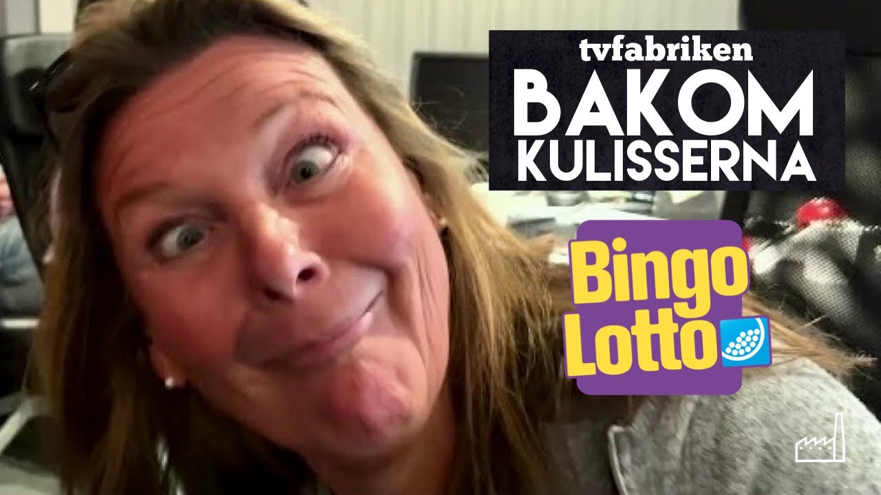 Lotta Engberg bakom kulisserna på Bingolotto