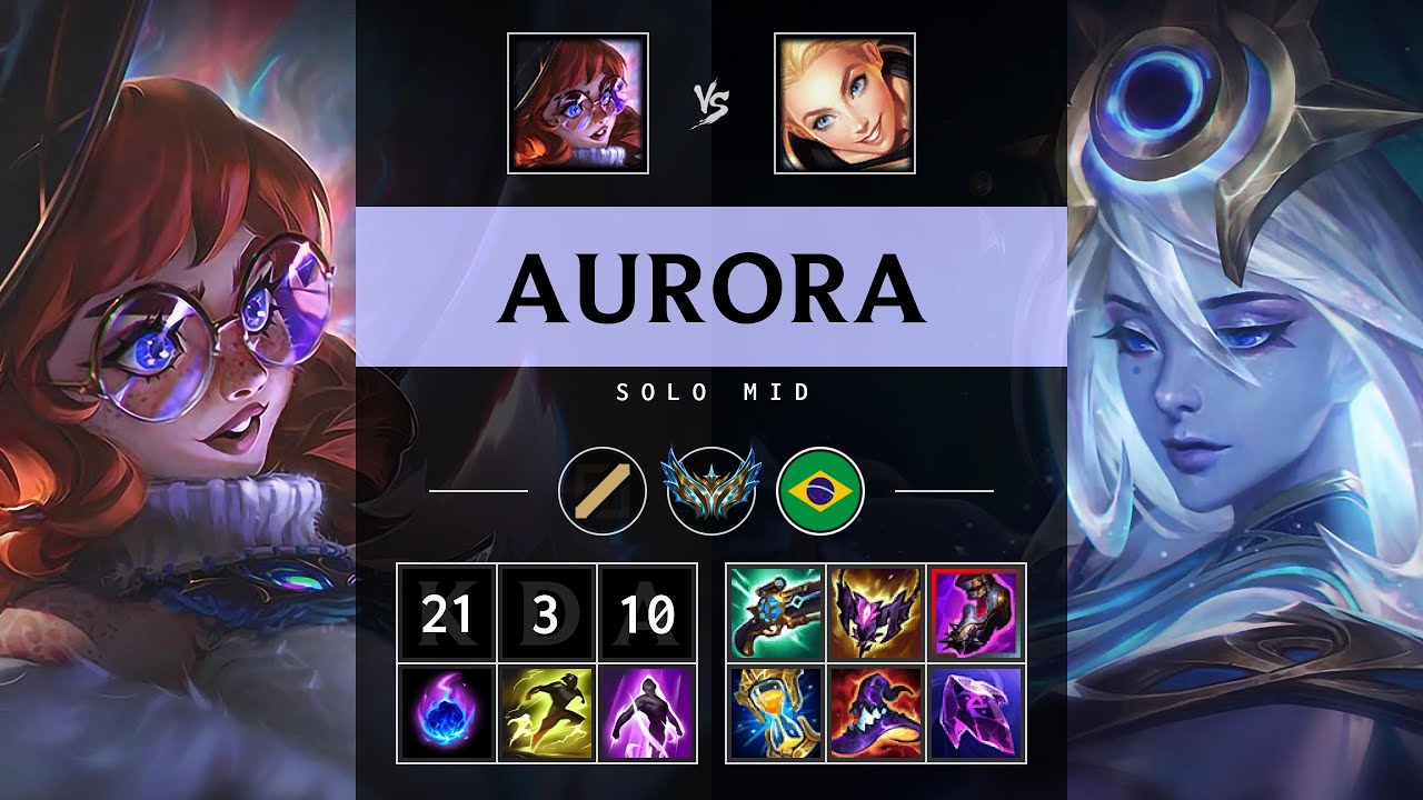 Aurora Mid vs Lux - BR Challenger Patch 25.S1.2