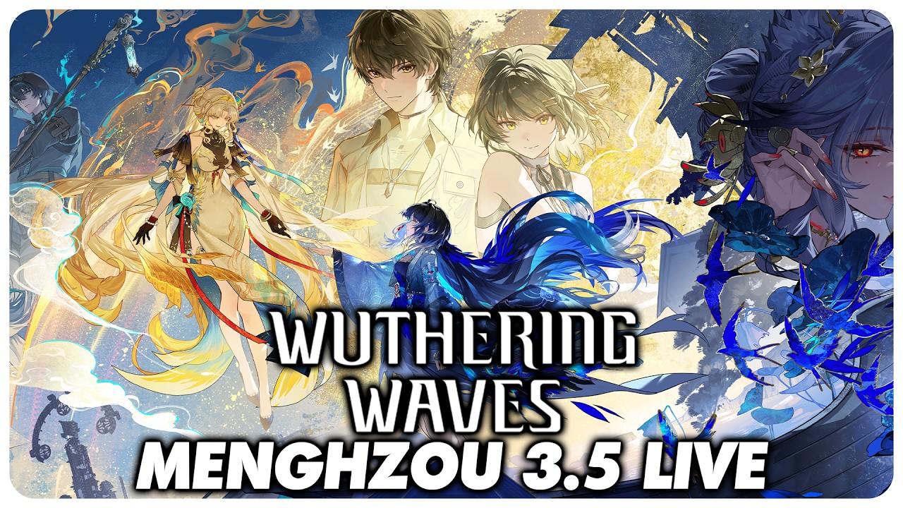 Full Menghzou Part 1 LIVE Main Story Quest Playthrough - Wuthering Waves 3.5