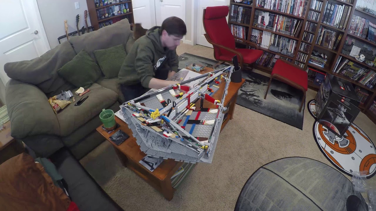 Lego 75252 Star Destroyer Timelapse