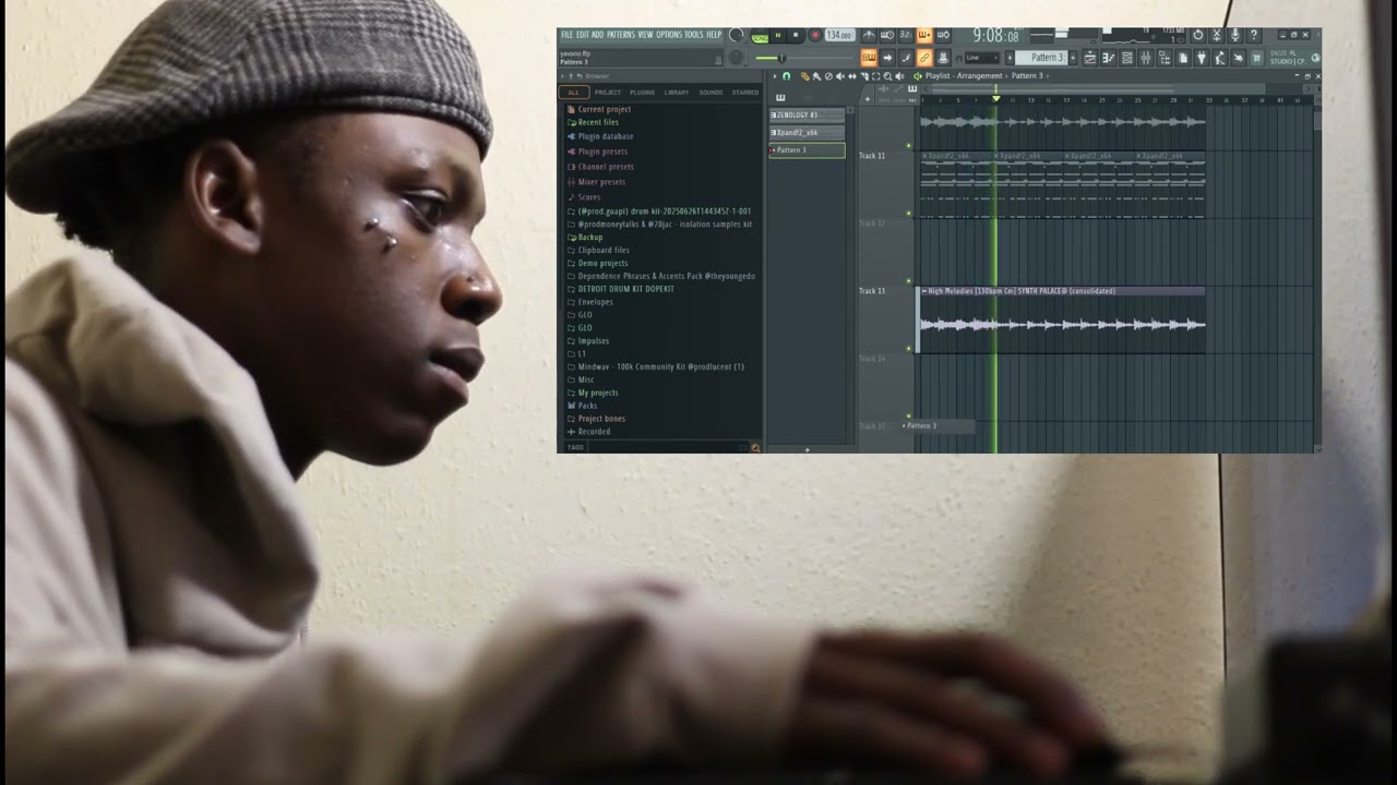 Making Beats With The Hardest Drum-Bounce|Producer Vlog Ep21