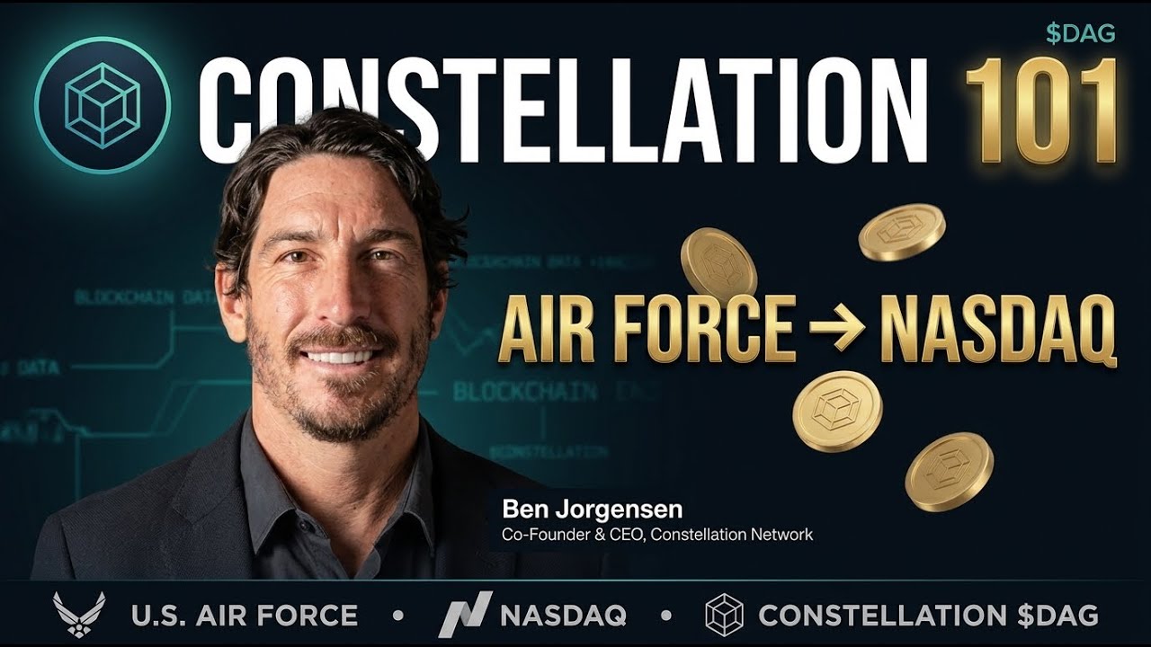 Air Force-Tested Crypto Hits NASDAQ #Constellation #DAG