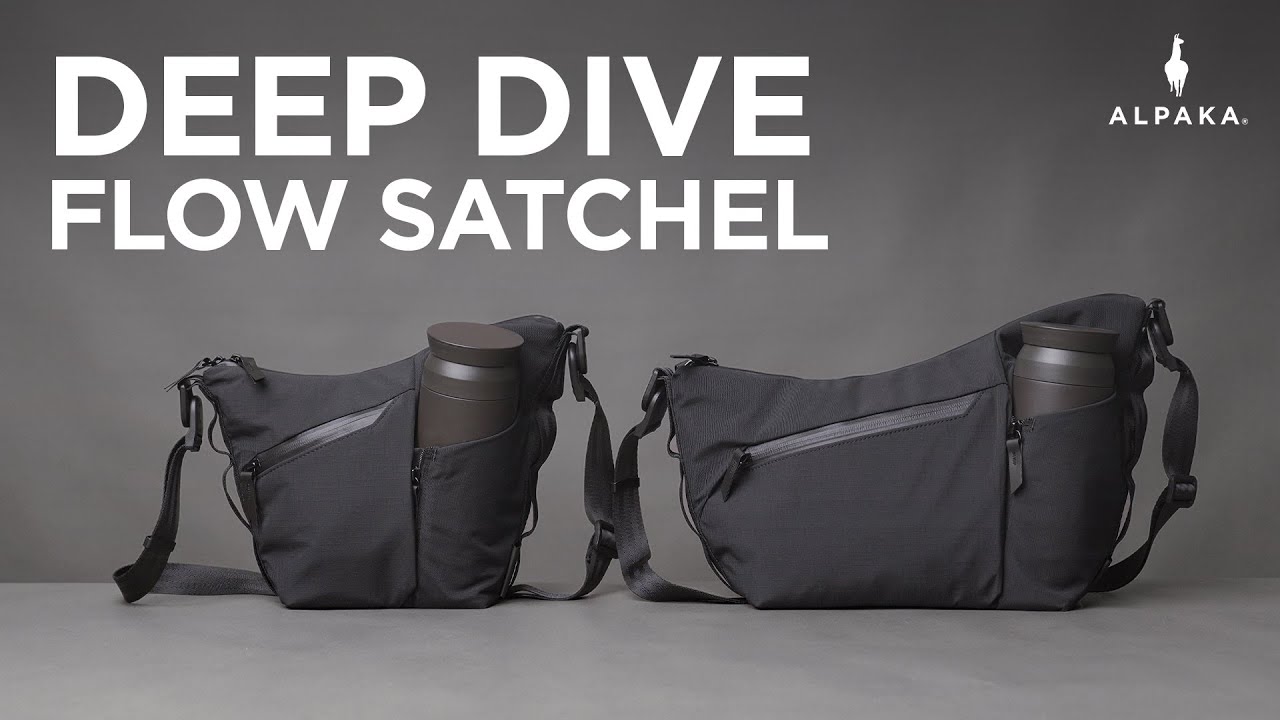 ALPAKA Flow Satchel Deep Dive (upgraded with removable strap)