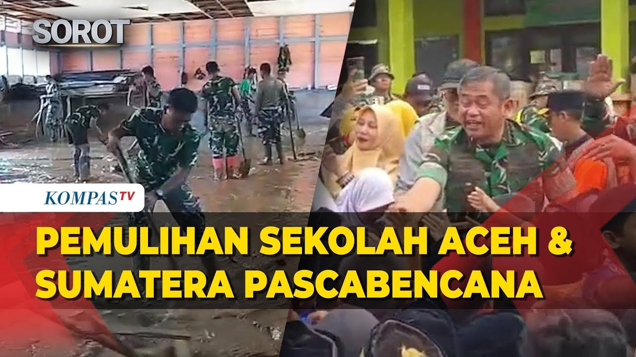 Dikebut! Pemulihan Bangunan Sekolah Pasca Bencana di Sumatera & Aceh