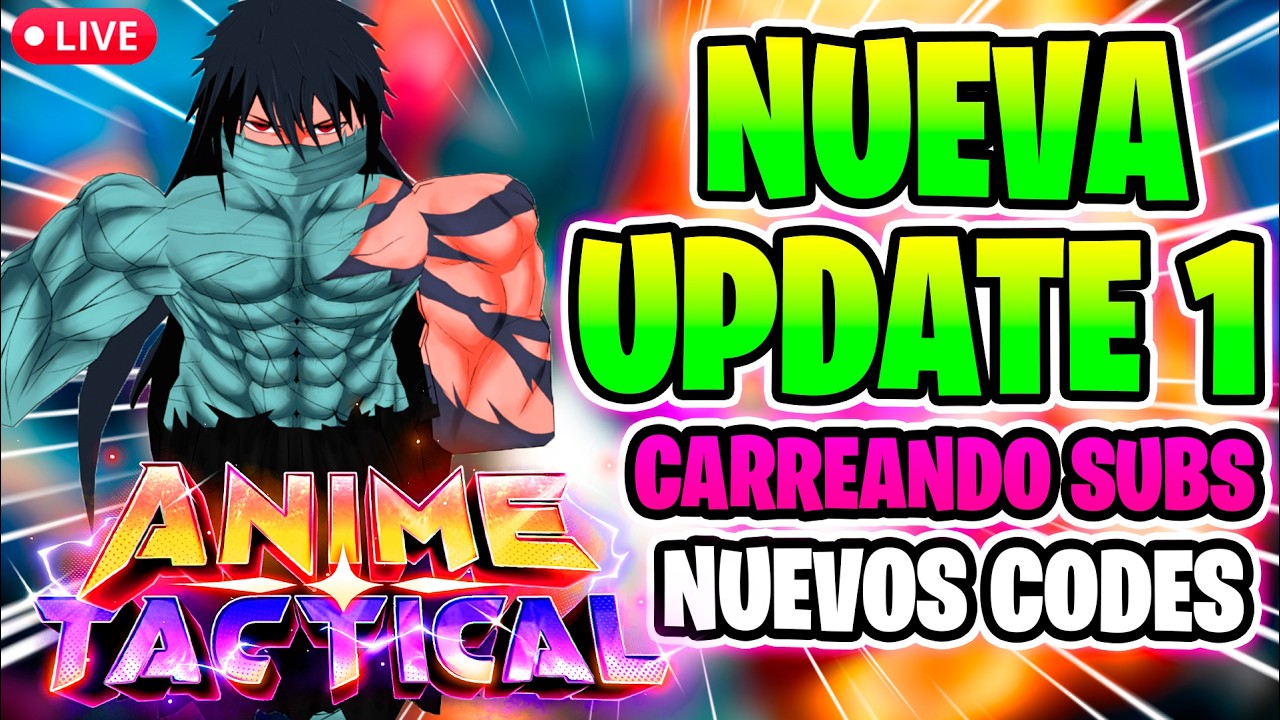 ANIME TACTICAL UPDATE 1 💀 NUEVOS CODES💎 #roblox
