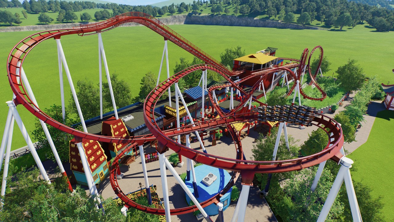 Daemonen Tivoli Gardens Recreation Planet Coaster 2 POV