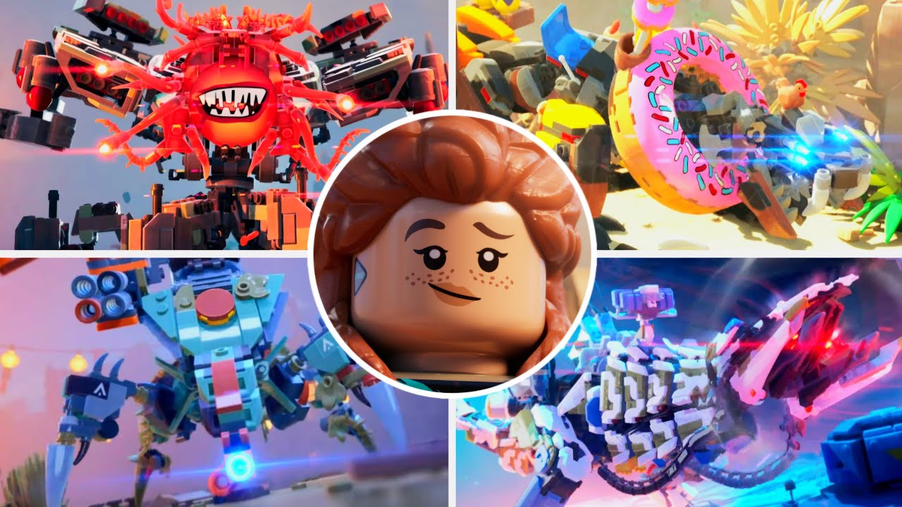 LEGO HORIZON ADVENTURES All Bosses & Ending (4K 60FPS PS5 PRO) No Commentary