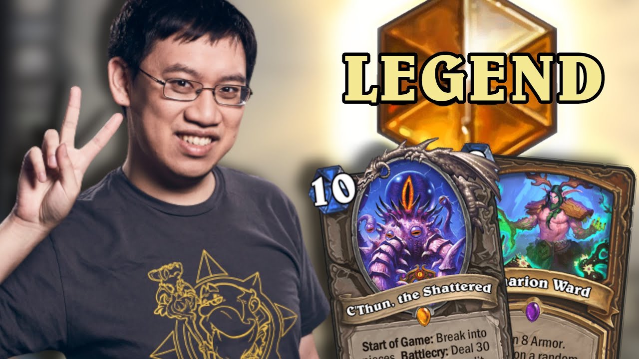 Trump ORIGINAL: C'Thun Druid to Legend! | Madness at the Darkmoon Faire | Hearthstone