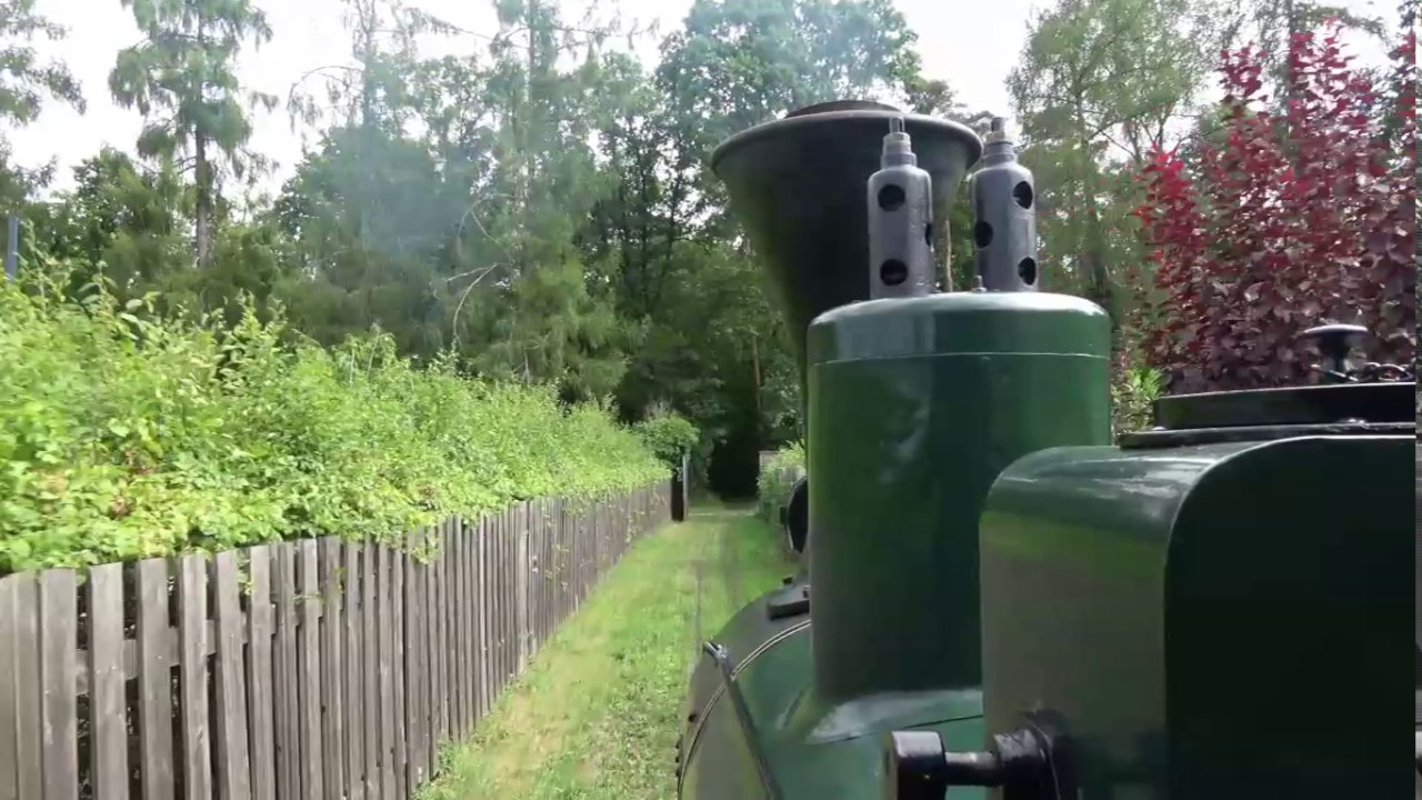 Eine Runde auf der Schlossgartenbahn