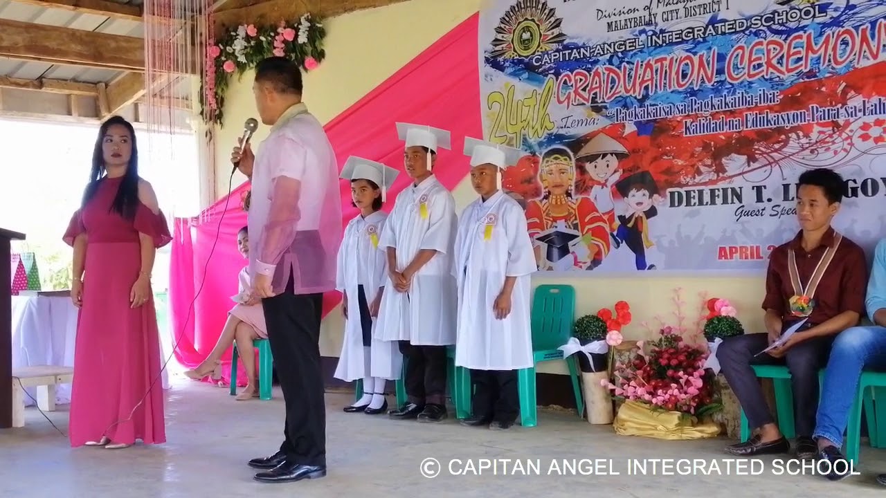 Presentation of candidates for graduation