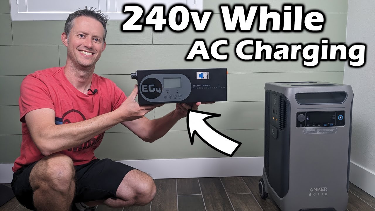 The EG4 Chargeverter FIXES the Anker SOLIX F3800!  Keep the 240v Powered On!