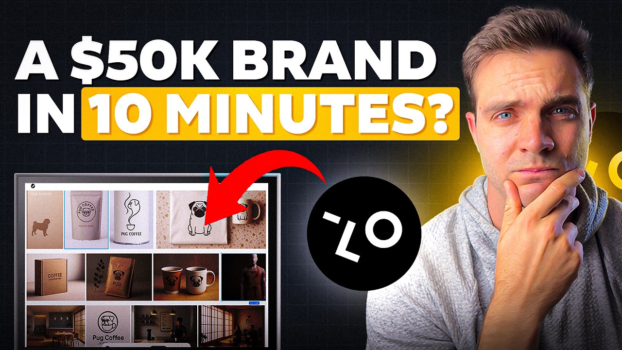 This AI Created My Entire Brand Identity in 10 Minutes (Lovart AI Review)