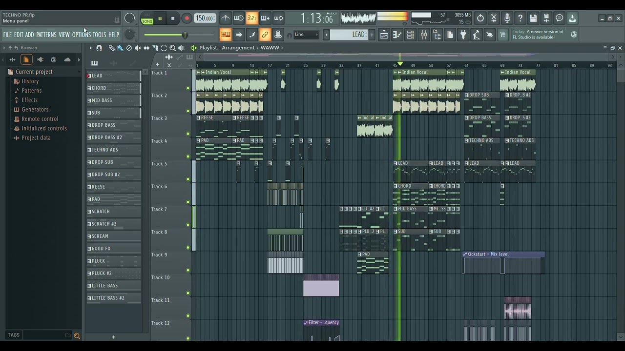 GREAT HARD TECHNO, RAWSTYLE + VOCAL + FLP
