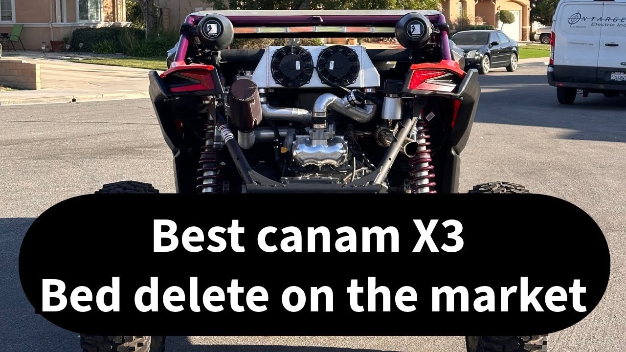 Tklan Fab CanAm X3 Bed Delete Install. (How To)