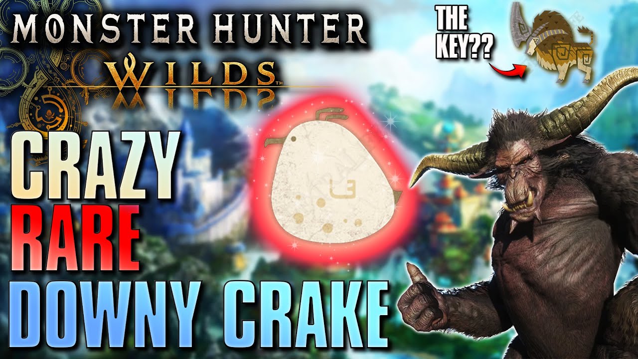 Where to find the *CRAZY RARE* DOWNY CRAKE in Monster Hunter Wilds