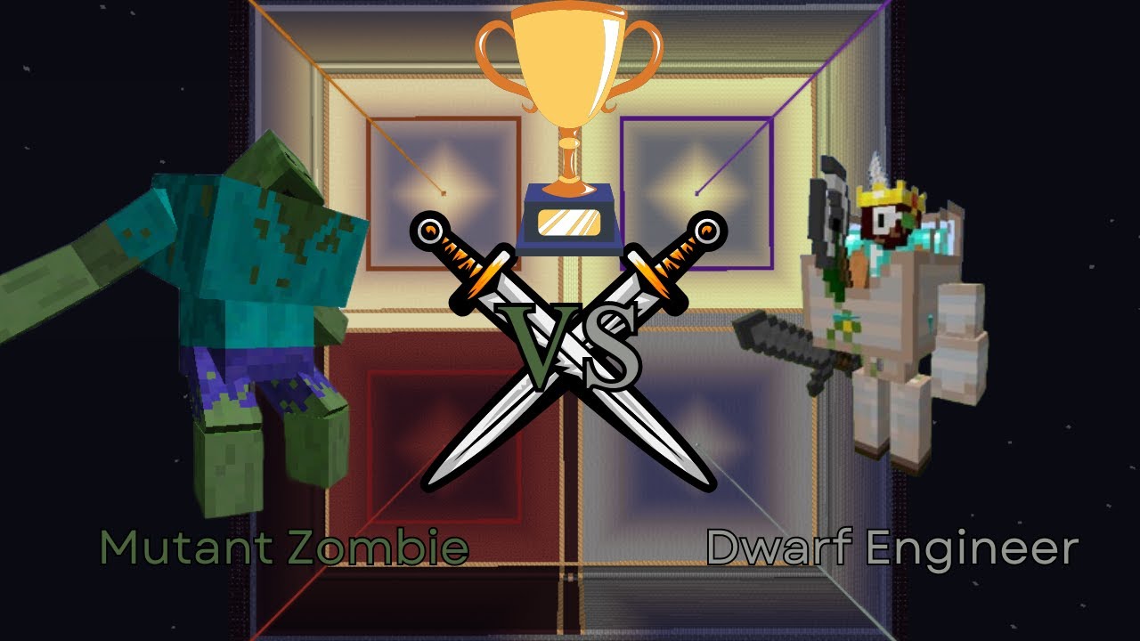 Mutant Zombie vs Dwarf Engineer | Minecraft 1.6.4