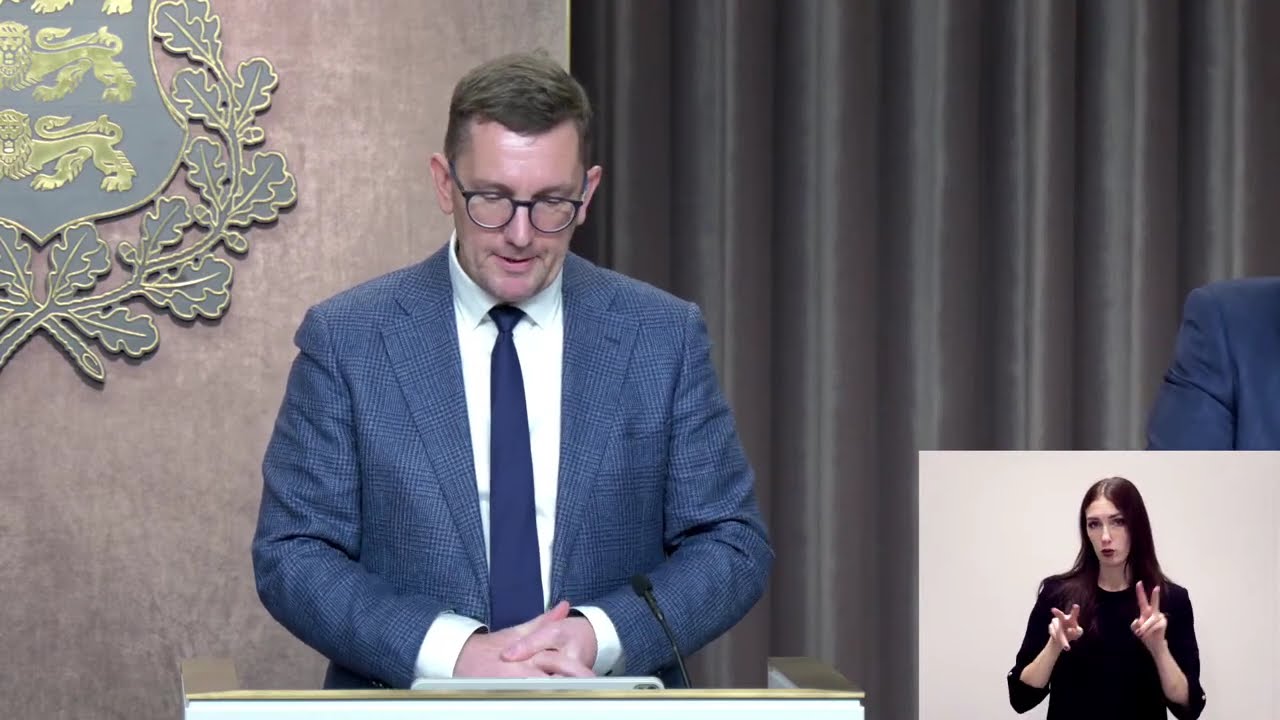 Valitsuse pressikonverents (viipekeelse tõlkega), 29. jaanuar 2026