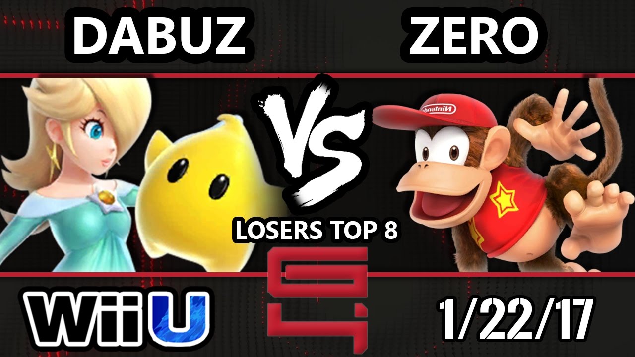Genesis 4 Smash 4 - RNG | Dabuz (Rosalina) Vs. TSM ZeRo (Diddy) SSB4 Losers Top 8 - Smash Wii U