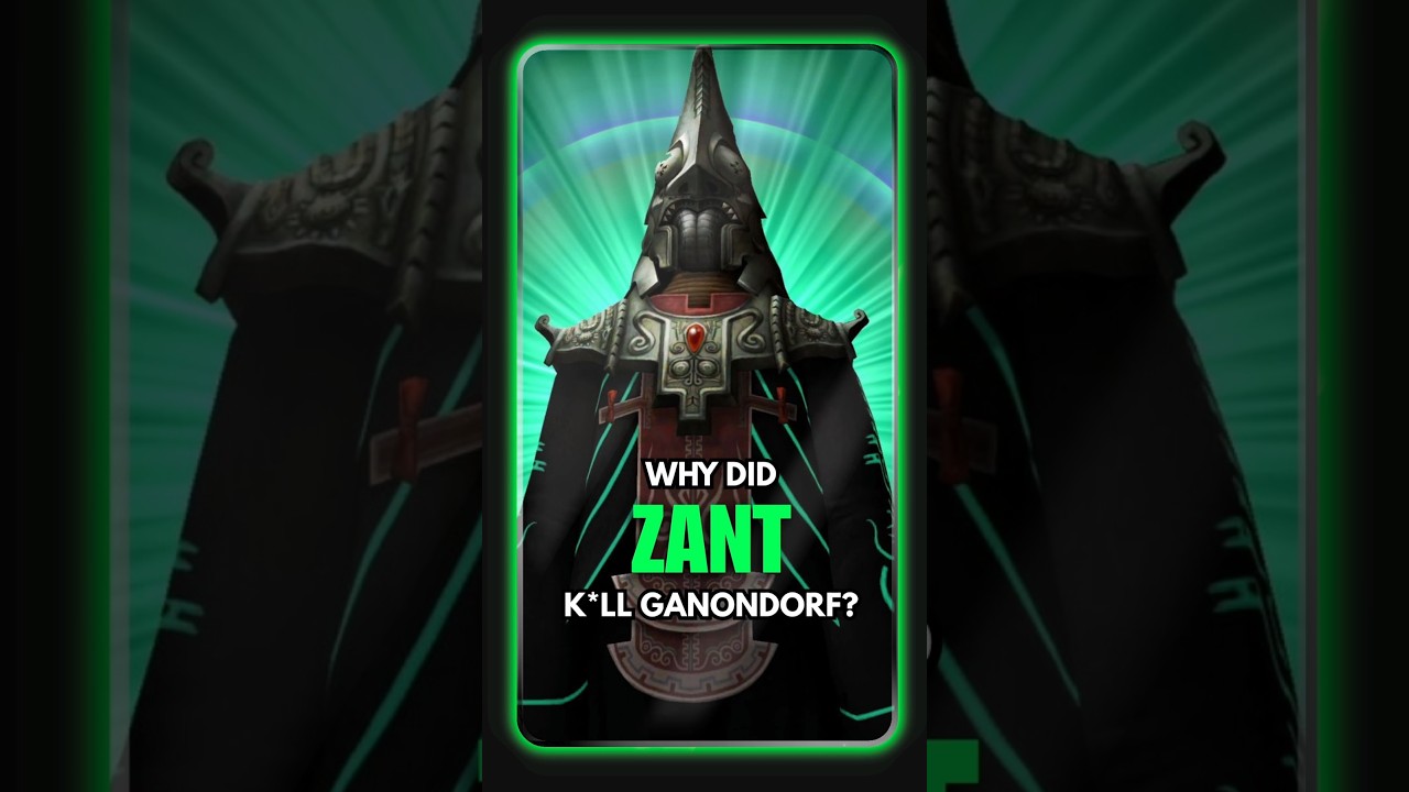 Why does Zant kill Ganondorf? #zelda #nintendo #link #twilightprincess #gaming
