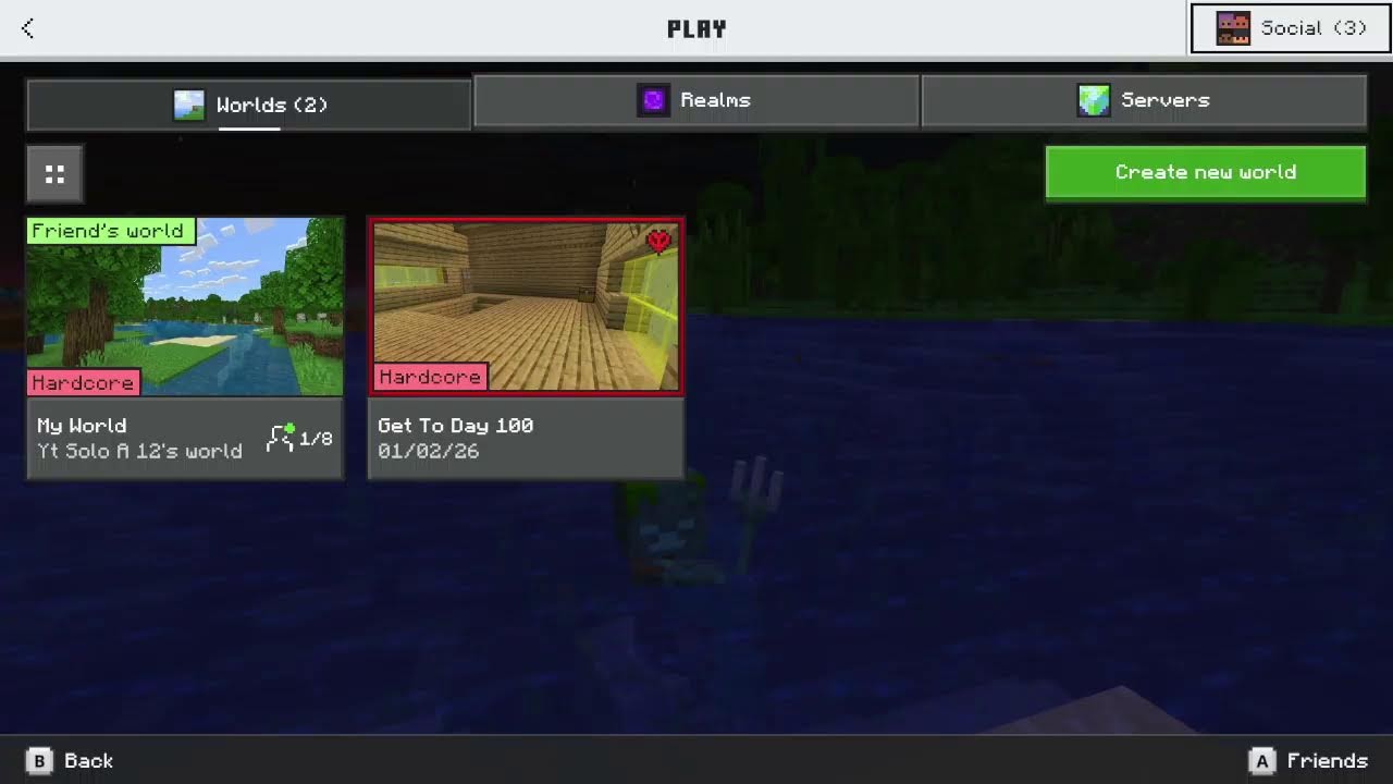 LIVE🔴 Minecraft Hardcore Getting To Day 100!