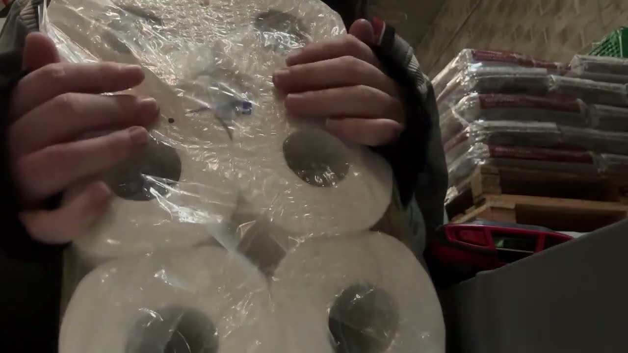 ASMR Crinkles on various groceries at work