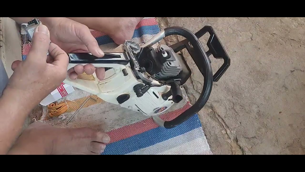 Como trocar carburador de motosserra Floresta, arruma um problema e aparece outro