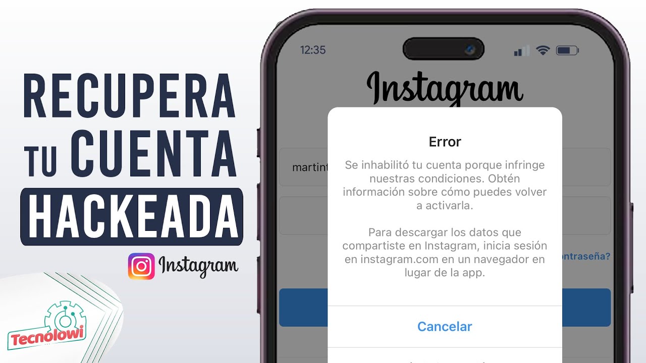 Recupera tu Cuenta de Instagram Hackeada o Robada | Sin Correo y Número