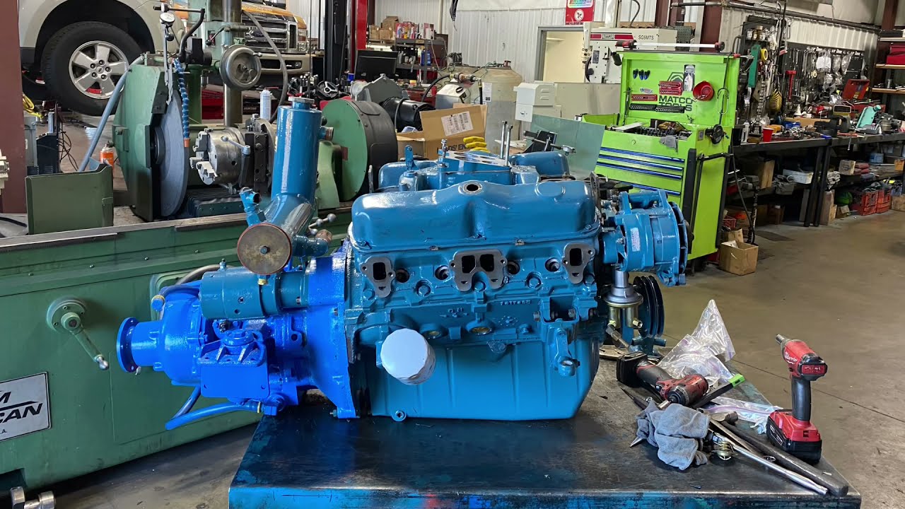 Chrysler Marine 318 Freshwater Cooled Assembly and Test Run