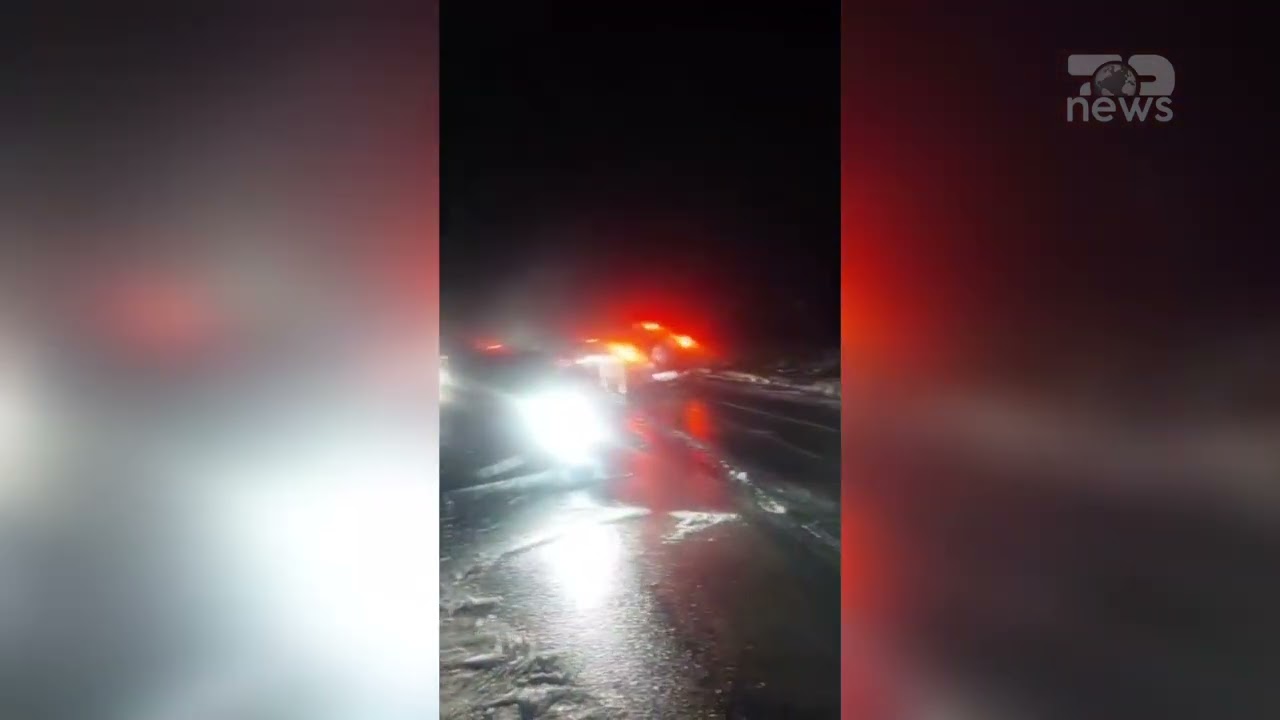 Top News- Reshje bore në Llogara, ngecin makinat...futet borëpastruesja