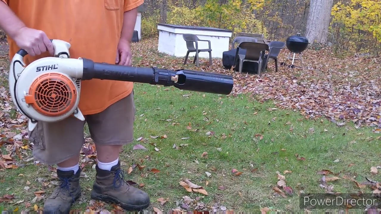 Increase small leaf blower efficiency? #dirtandstonelandscaping (Not Sponsored)