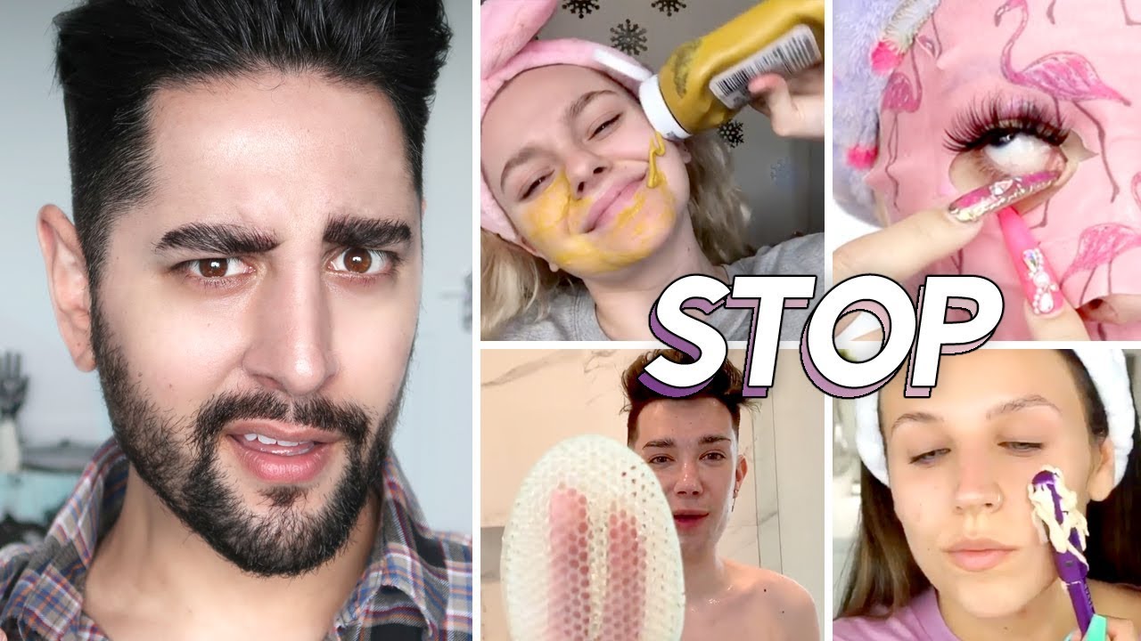 Beauty Guru Skincare Mistakes! James Charles, Mustard Mask & D.I.Y Apricot Scrub ✖  James Welsh