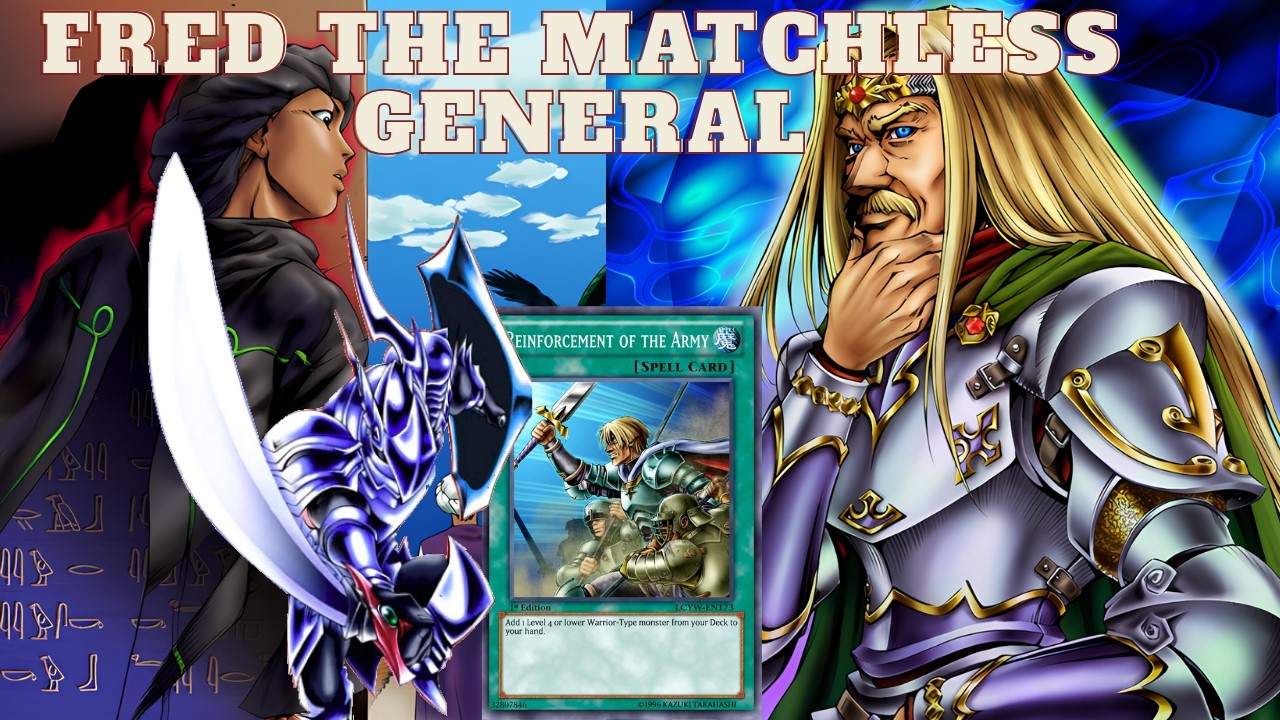 Fred the Matchless General and his Army taking on GOAT Format | Yugioh Replays EDOpro.