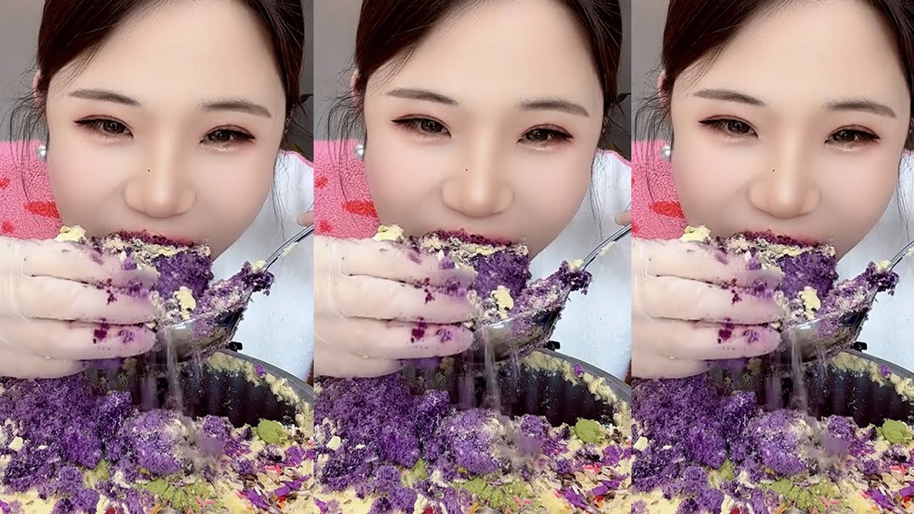 only YY ASMR - Ice Eating ASMR- Freezer Frost Eating ❄️❄️❄️