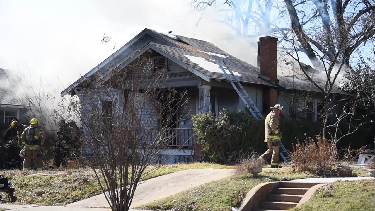 Structure Fire in Dallas TX 1-31-26 (Fire, Scene)