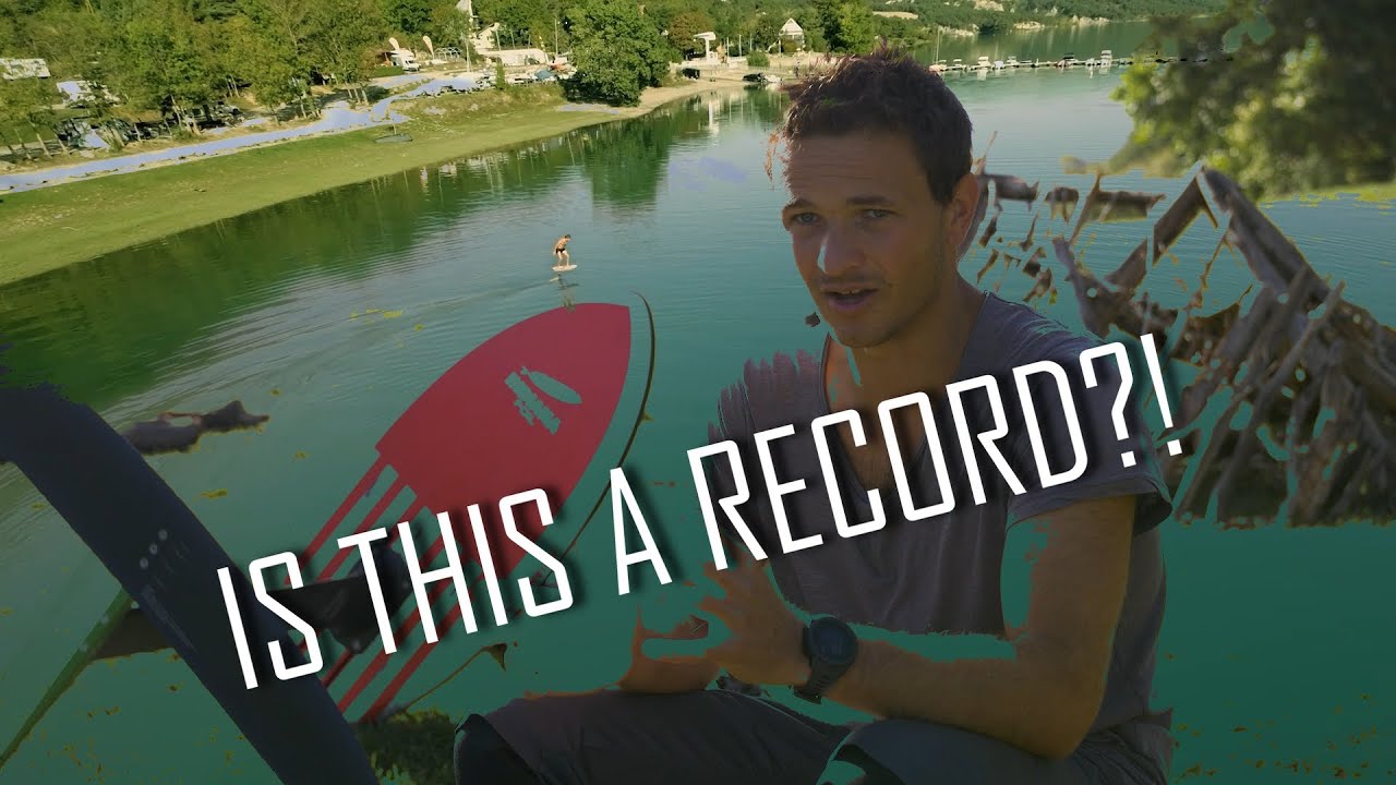 Jerome Baudoux: 1h 37m on the Indiana 1396P Pumpfoil