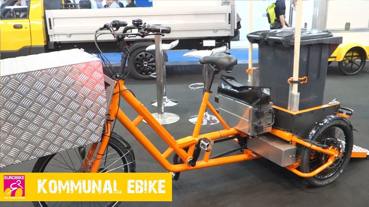 Street Scooter - Work Trike Cargobike | EUROBIKE 2018