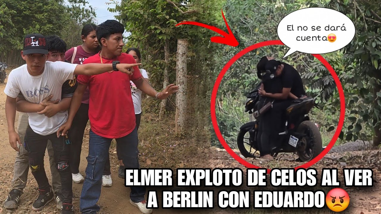 ELMER ENCONTRÓ A BERLIN CON EDUARDO Comiendoc3 A Bes0s💔El No Podía Creerlo Al Verlos Juntos😭
