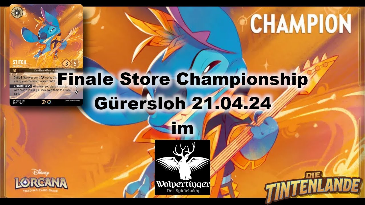 Disney Lorcana - Store Championship Finale 21.04.24 Gütersloh