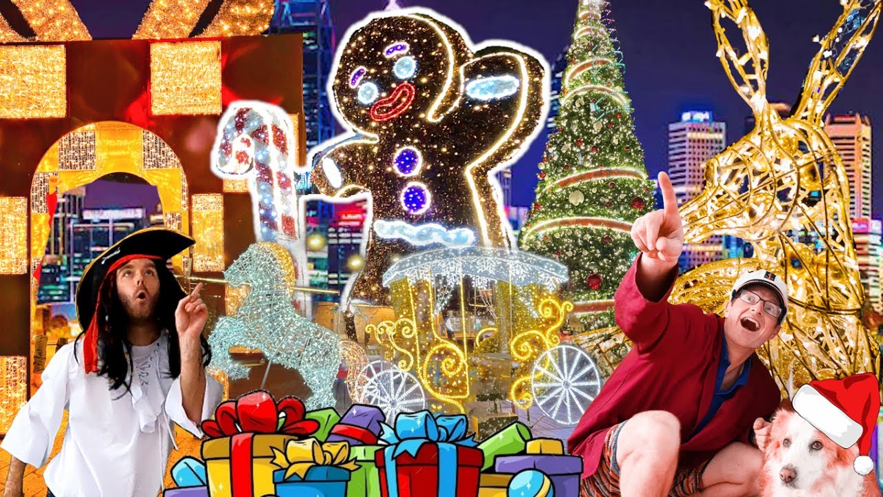 Amazing Christmas Lights - Captain Bobbo Lightshow Christmas Special in Perth
