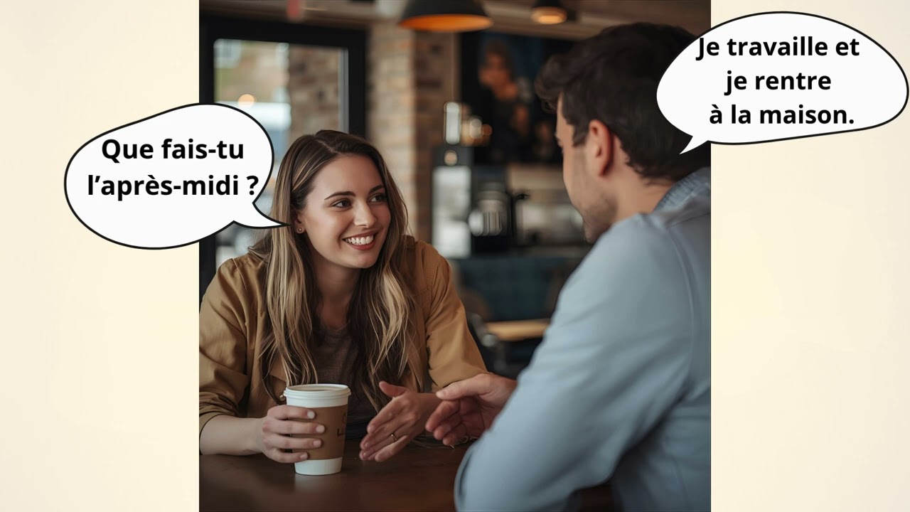 Parler de ta routine quotidienne en français