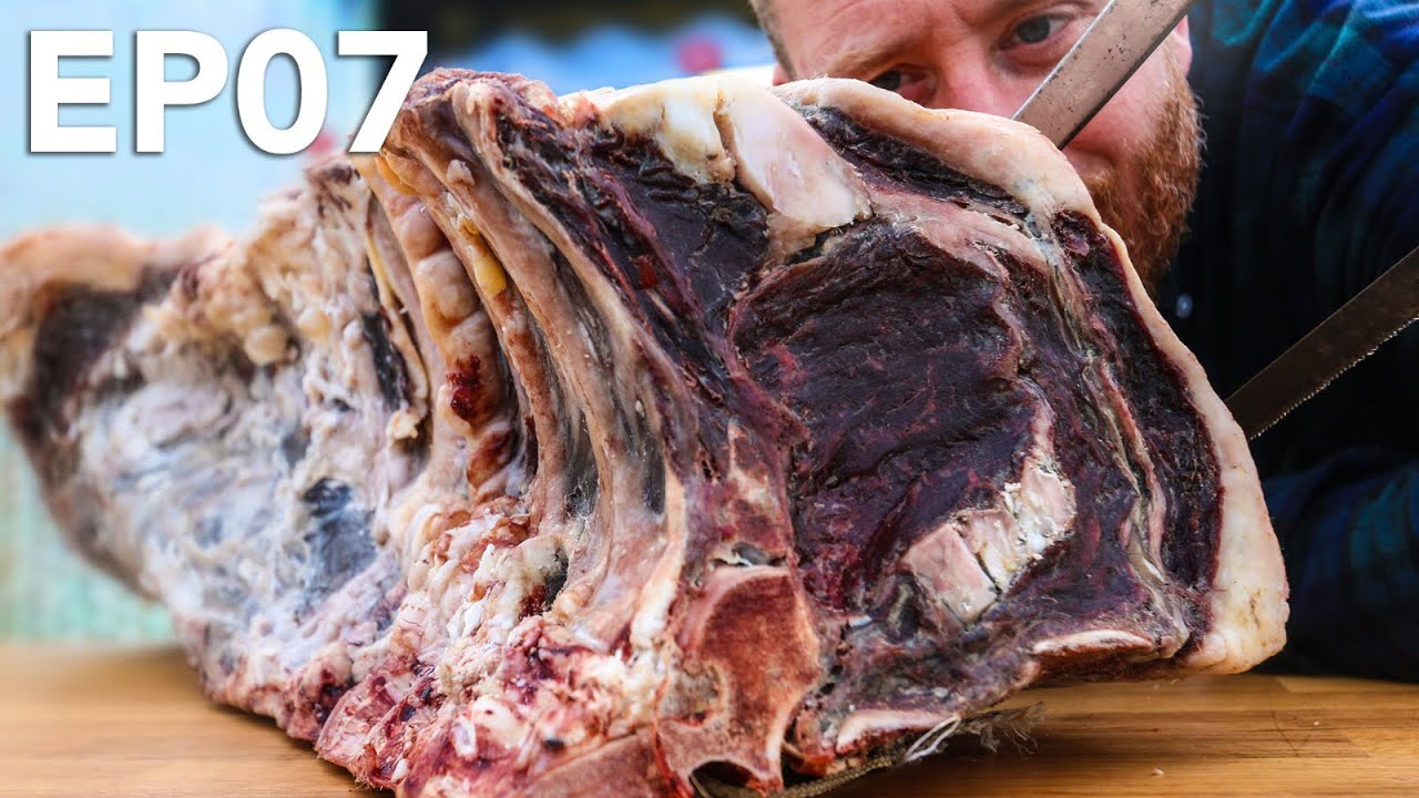 My 40 day Dry Aged Beef FOOD BUSKER | John Quilter