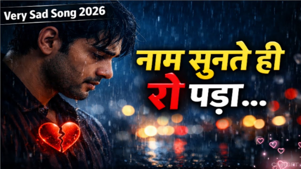सुनते ही आँखों से आँसू निकले 😢 | Heart Touching Sad Song 2026 | Broken Heart Song