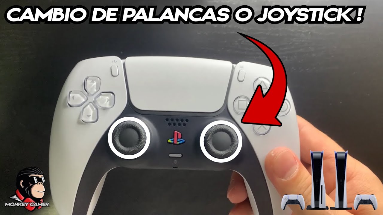 Cambio de palancas en mando de PlayStation 5