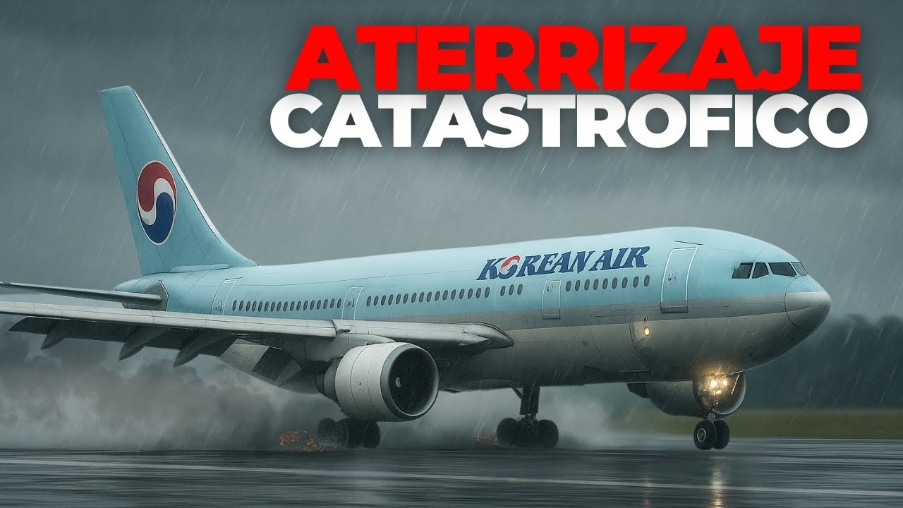 Korean Air 2033: ¡Pilotos Discutiendo Durante Aterrizaje Fatal! [CVR Real]