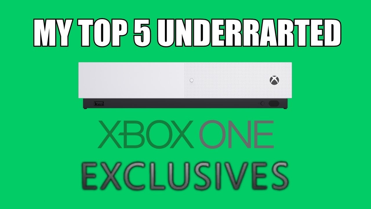 My Top 5 Underrated Xbox One Exclusives