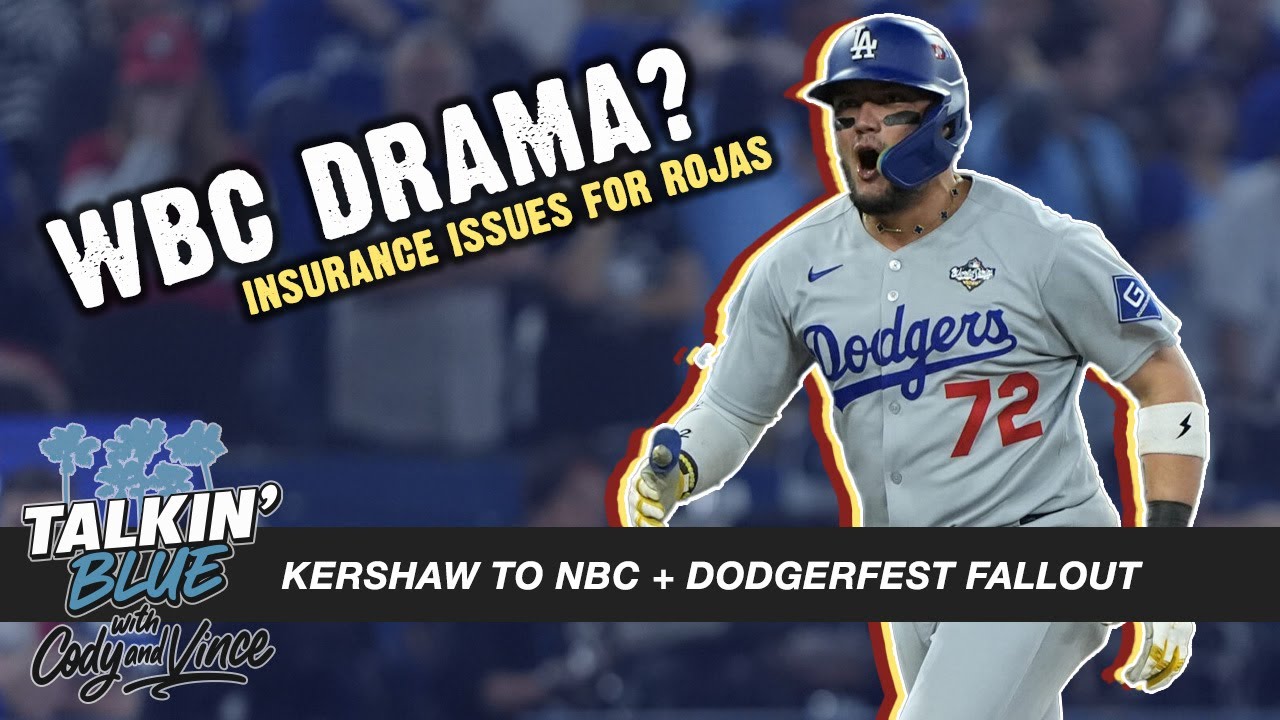DodgerFest Reactions, WBC Drama, Kershaw’s NBC Deal + Roster Shuffle | Talkin’ Blue