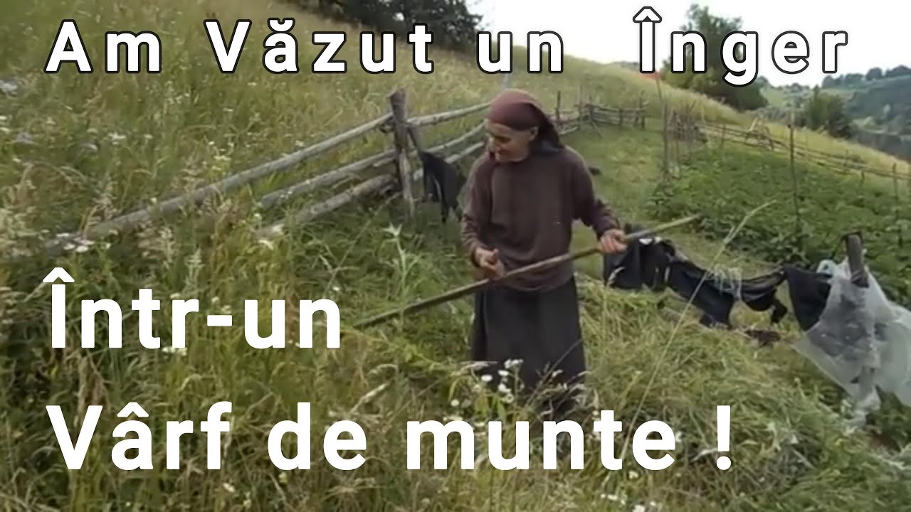 Am vazut un inger intr-un varf de munte!