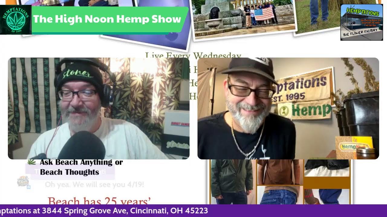 The High Noon Hemp Show with Beach: Season 28, Episode 9