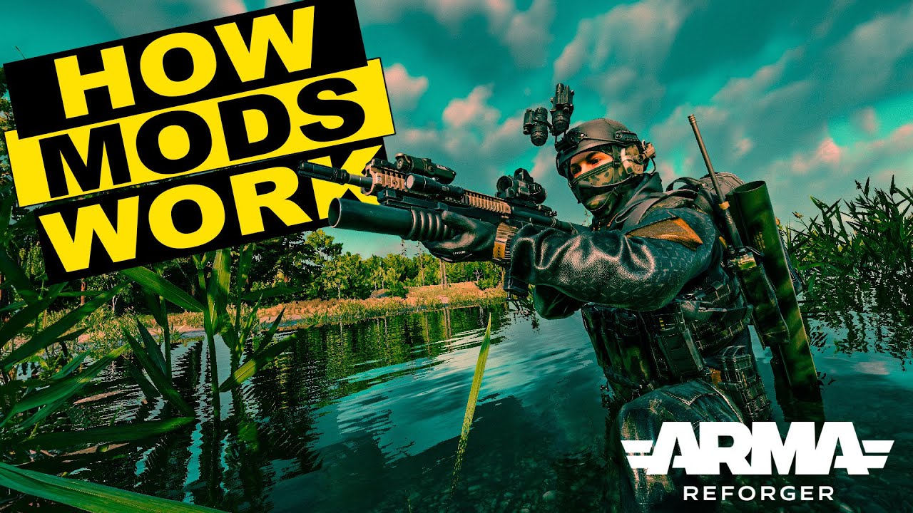 How Mods Work in ARMA REFORGER + Test in Singleplayer